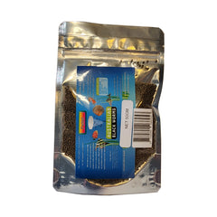 Aquatic Foods 50/50 Mix: Freeze Dried Blackworm Cubes & Beef Heart Mix Cubes For Tropical Fish